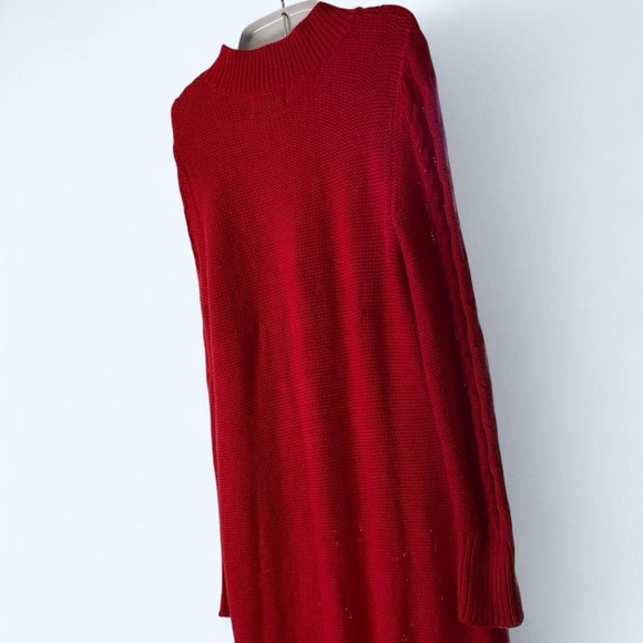 Old Navy Vibrant Red Knit Sweater M - Picture 2 of 3